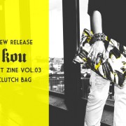 KOU - ERECT ZINE Vol.3 / CLUTCH BAG